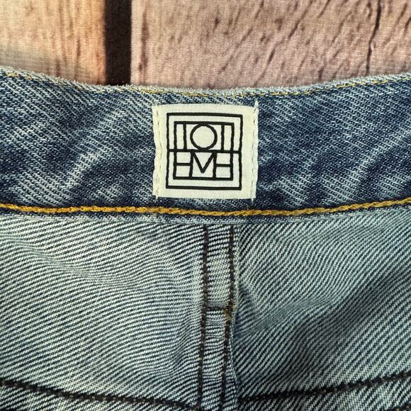 Toteme Blue Ankle & Cropped Jeans - Picture 10 of 12